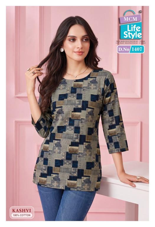 MCM kashvi vol-14 short top wholesale kurtis collection online